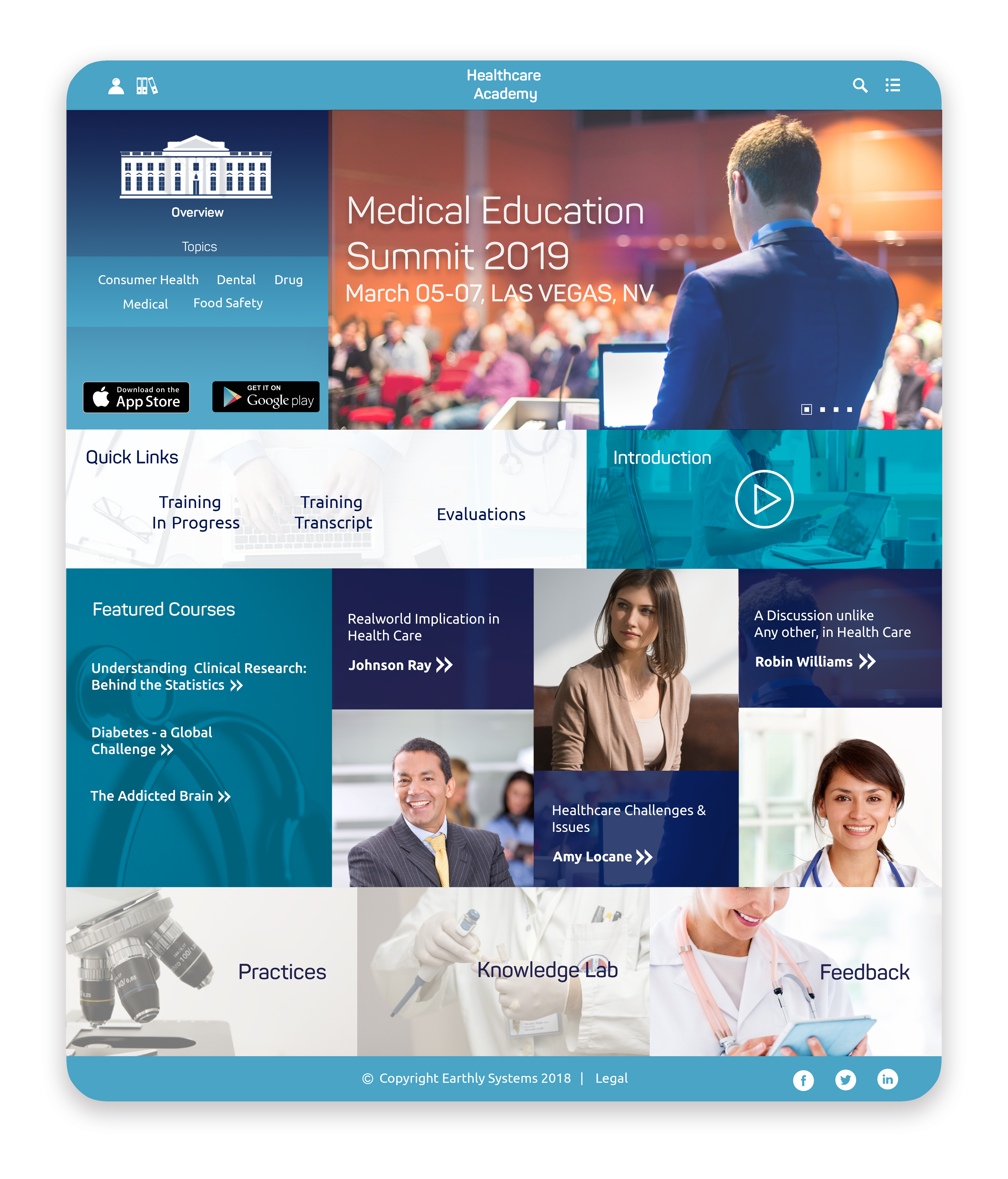 sumtotal user interface healthcare